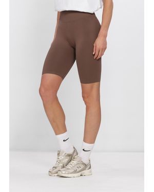 Aim'n Damen Hosen Shape Seamless Biker Shorts - Braun