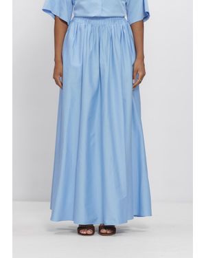 EST'SEVEN Damen Röcke Aylin Skirt - Blau