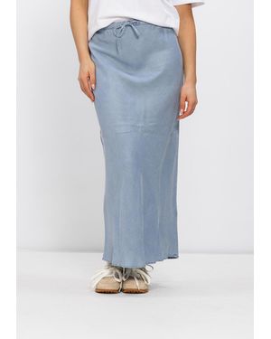 Moscow Damen Röcke 119-03-Beach Skirt - Blau