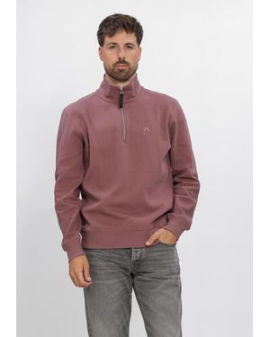 Chasin' Herren Pullover & Cardigans Ryden Zip-Up - Rot