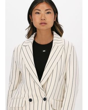 10Days Blazer Blazer Pinstripe - Natur
