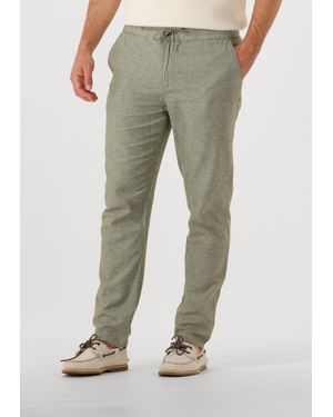 Scotch & Soda Herren Hosen Warren Cotton Linen Twill Jogger - Natur
