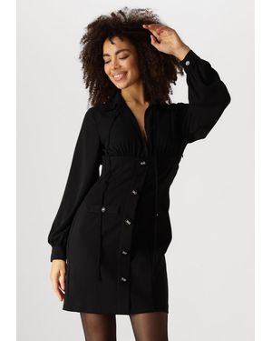 Liu Jo Damen Kleider 3.0 Abito Punto Milano - Schwarz