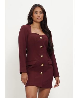 Josh V Damen Kleider Ely Dress - Rot