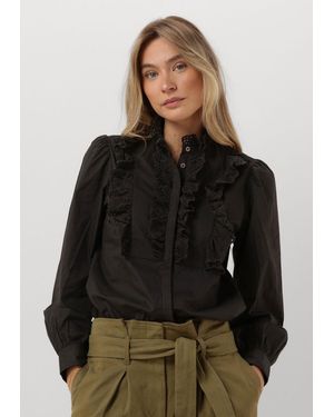 Antik Batik Damen Blusen Charlotte Blouse - Schwarz