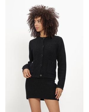 Silvian Heach Damen Pullover & Cardigans Cardigan Ryana - Schwarz