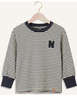 Nixnut Jungen Pullover & Cardigans Rim Longsleeve - Grau