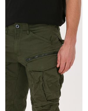 G-Star Cargohosen Rovic Zip 3D Regular Tapered Herren - Grün