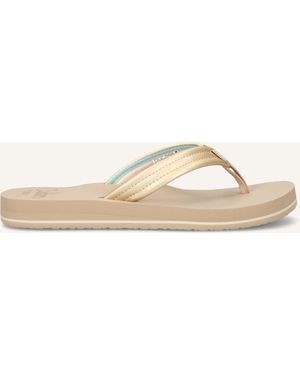 Reef Damen Pantoletten Cusion Breeze - Schwarz