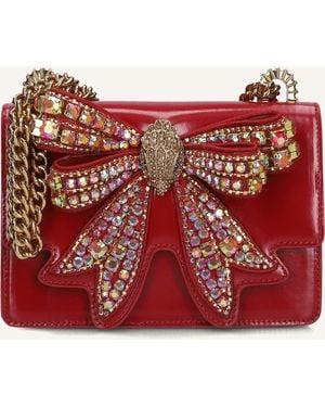 Kurt Geiger Damen Handtaschen Bow Small Shoreditch - Rot