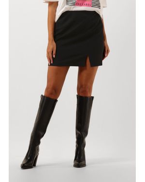 Object Damen Röcke Objlisa Mw Mini Skirt - Schwarz