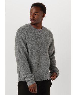 Woodbird Herren Pullover & Cardigans Wbkurt Loop Crew - Grau