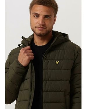 Lyle & Scott Wattierte Jack Lightweight Puffer Jacket Damen - Schwarz