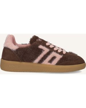 Back70 Mädchen Sneaker Mohair - Schwarz