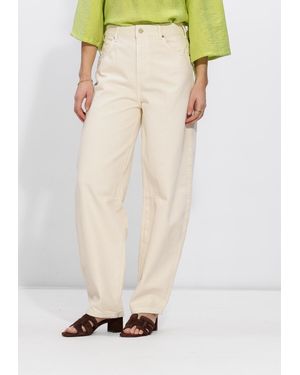 Aaiko Damen Hosen Sacha Co 655 - Weiß