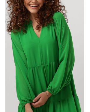 Object Minikleid Objmila Gia L/S Dress Damen - Grün