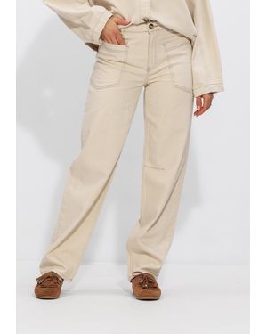 Another Label Damen Jeans Alnayomi Natural Denim Pants