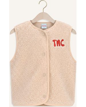 The New Chapter Mädchen Blazers Rox Gillet - Natur