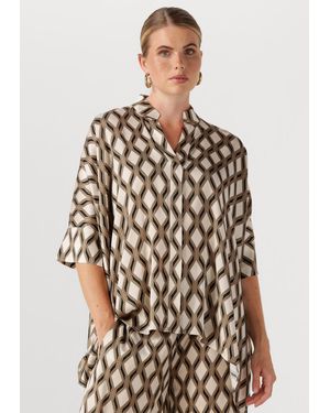 Dea Kudibal Damen Blusen Mandy - Braun