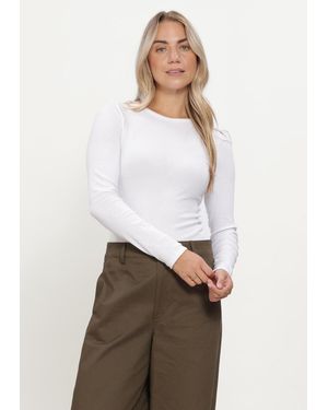 Modström Damen Tops & T-Shirts Igormd - Weiß
