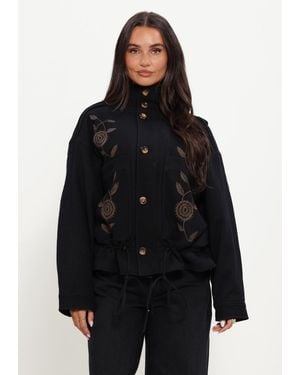 Antik Batik Damen Jacken Aristide Jacket - Schwarz