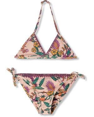 Scotch & Soda All-Over Printed Crochet Edge Bikini Mädchen - Mehrfarbig