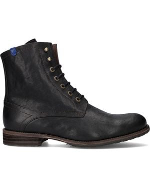 Floris Van Bommel Schnürboots Sfm-80011 Herren - Schwarz