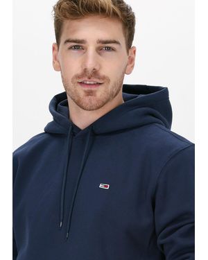 Tommy Hilfiger Sweatshirt Tjm Regular Fleece Hoodie Herren - Blau
