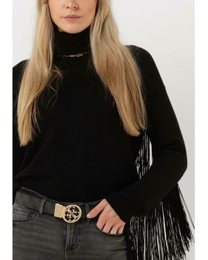 Guess Rollkragenpullover Leonie Roll Neck Ls Sweater - Schwarz