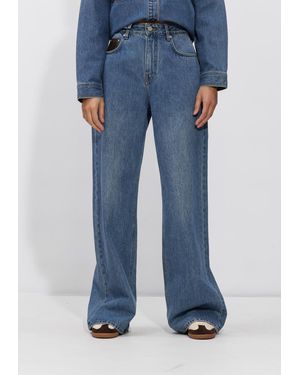 STUDIO AR Damen Jeans Aline Denim - Blau