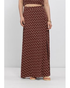 Ydence Damen Röcke Skirt Louis - Rot