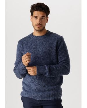 Dstrezzed Herren Pullover & Cardigans Per Crewneck - Blau