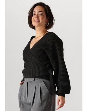 Another Label Damen Pullover & Cardigans Abby Knitted Cardigan - Schwarz