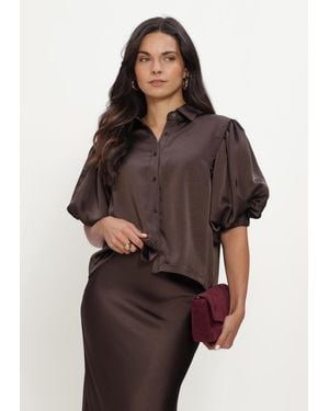 Notre-v Damen Blusen Nv-Inka - Braun