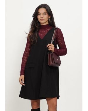 Y.A.S Damen Kleider Yasdakota Sl Wide Spencer Dress - Mehrfarbig