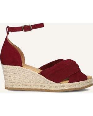 Aiyana Damen Espadrilles Omo26Yu947 - Rot