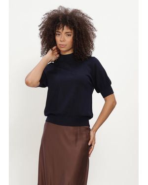 Bruuns Bazaar Damen Pullover & Cardigans Anemonebbhalias Knit - Blau