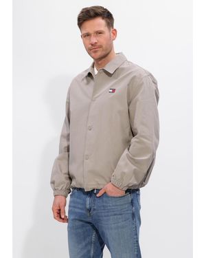 Tommy Hilfiger Herren Overshirts Tjm Sport Overshirt - Grau