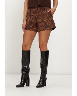 Studio Amaya Damen Hosen Sable Short - Braun