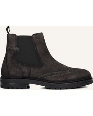Mazzeltov Herren Boots P-50301 - Schwarz