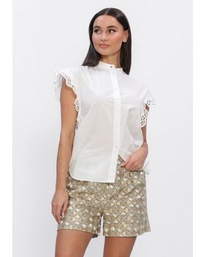 Vanessa Bruno Damen Blusen Gifty - Weiß