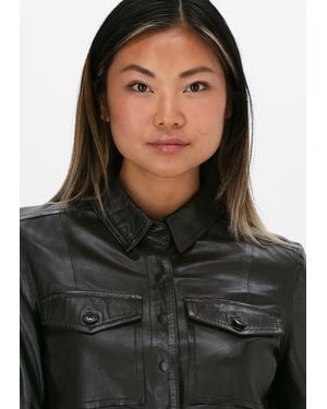 Goosecraft Bluse Gc Cherry Blouse - Schwarz