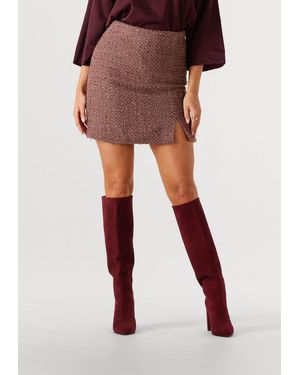 Ydence Damen Röcke Skirt Femke - Rot