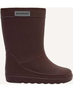 Enfant Mädchen Stiefel Thermo Boots Solid - Braun