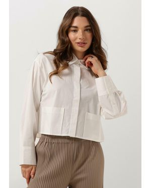 Y.A.S Damen Blusen Yaslee Ls Short Shirt - Natur