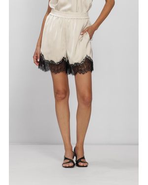 Gestuz Damen Hosen Gzlalou Hw Shorts - Weiß