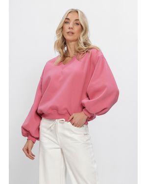 Ydence Damen Pullover & Cardigans Sweater Kyomi - Pink