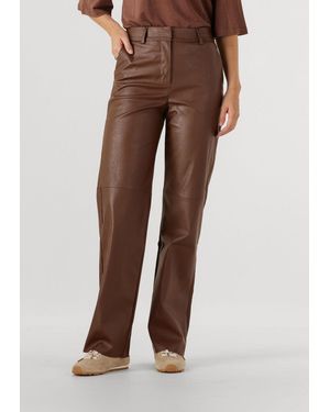 Minus Damen Hosen Tasja - Braun