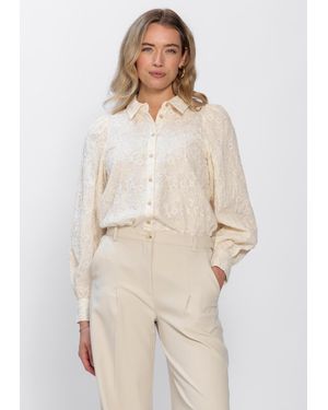 Freebird by Steven Damen Blusen Wv-Flower-Tape-Sequins-26-1 - Natur