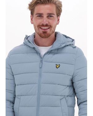 Lyle & Scott Wattierte Jack Lightweight Puffer Jacket Damen - Blau
